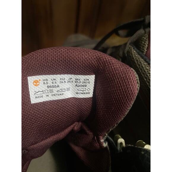 Timberland Women's Norwood Waterproof Mid Hiker Boots Size 8.5 - Picture 6 of 9